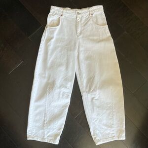 Zara - girls barrel leg jeans